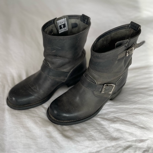 Frye Boots, moto, engineer, riding sz 8.5 - Picture 10 of 15